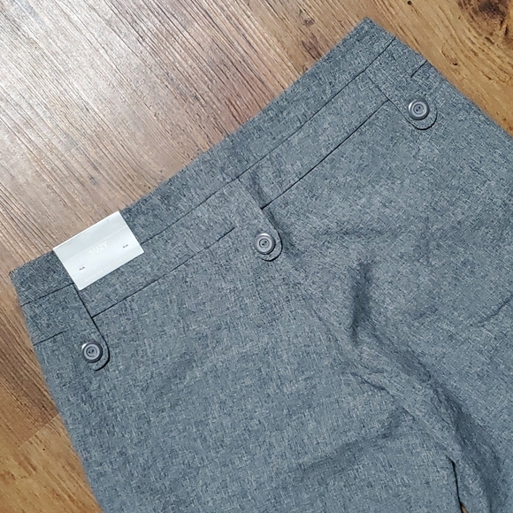 Suzy new with tags straight leg grey trouser pants - Picture 11 of 11
